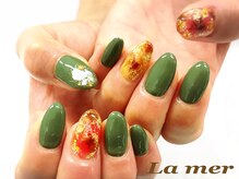 ラメール(La mer)/キラキラべっ甲ネイル★