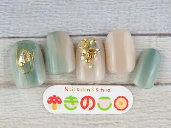 ネイルサロン きのこ/選べるデザインＭコース