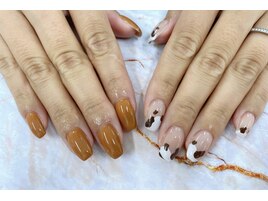 秋☆アニマル柄ネイル