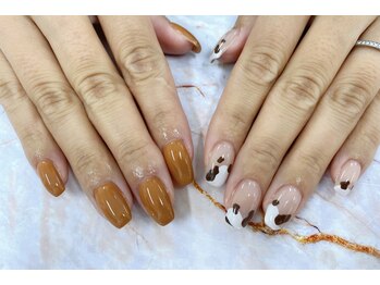 ディーネイル 天王寺(D-nail)/秋☆アニマル柄ネイル