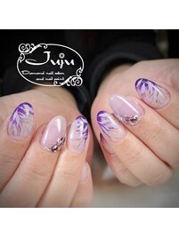 ゆづ衣装デザインネイル