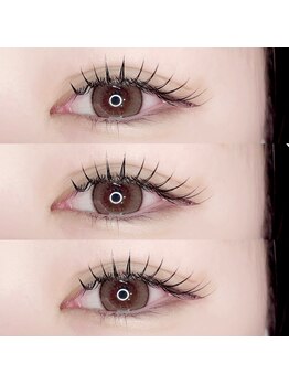 リリージョワ(Lily joie)/ゆる束仕上げフラットラッシュ