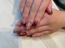 マハロネイル(Mahalo Nail)/ツイードネイル