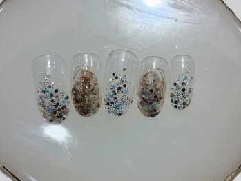 ラメグラデザイン　クイック