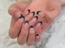 エモナネイル 博多駅前(Emona Nail)/ブラッククリアフレンチ
