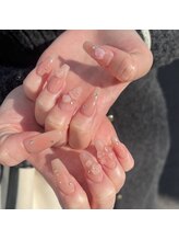 ネイルサロン ココロジー(COCOLOGY)/ほんのりチーク　流行りデザイン