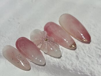 サロン ド スーリール 新市街店(salon de SOURIRE)/◇ぷっくりフラワー◇