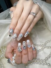 ラベンダー(Lavender)/海ネイル