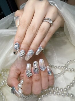 ラベンダー(Lavender)/海ネイル