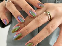アンドネイル(+ and Nail)/ミラーネイル/オーロラ/カラフル