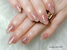 ベル(bell)/8月定額ネイル★チークネイル