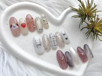 ネイルエルーシェ 立川店(Nail Ercher)の写真/【パラジェル認定サロン】SNS等画像持ち込み◎高い技術&アート力で“大人可愛い”褒められネイルへ♪立川駅