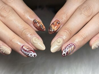 ネイルズバー 新宿店(Nails Bar)/モカアートネイル