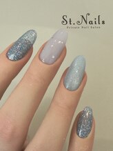 セントネイルズ (St.Nails)/6月限定シンプルデザイン¥4950