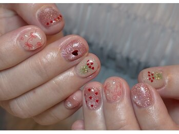 エメリーネイル(emelee nail)の写真/【長瀬駅】高技術×モチの良さに自信アリ◎持ち込みOKであなただけのデザインを楽しめる♪サンプルも多数！