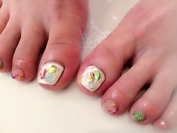 ネイルケアサロンエルミタージュ/もりもり☆彡ストーン