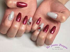 【自爪ネイル】大人ネイル