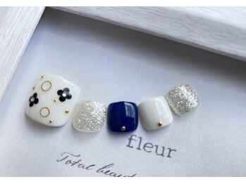 トータル ビューティ サロン フルール(Total Beauty Salon FLEUR)/フットネイルDコース11000円