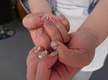 ネイルスミス 高松店(Nailsmith)/抽象画デザイン