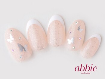 ネイルサロン アビー グランデュオ蒲田店(abbie)/オーロラバタフライ ¥12815