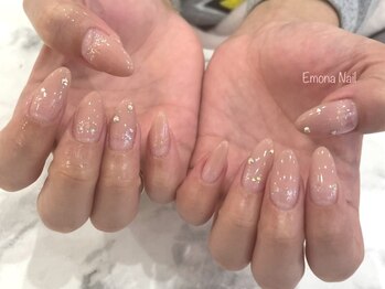 エモナネイル 博多駅前(Emona Nail)/王道ピンクカラーグラデネイル