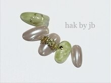ハク ネイル バイジェービー 稲毛(hak nail byjb)/バレンタイン　11000