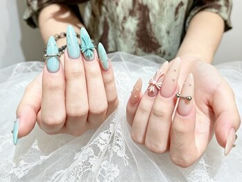 ナナネイル(Nana Nail)/長さ出し持ち込みデザイン