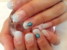 ネイルケアサロンエルミタージュ/カラグラシェル(^▽^)