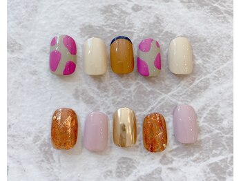 ネイルサロン ティフィン(tiffin)/~9月monthly design~