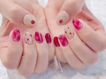 ラルネイル 大宮(Lull. nail)/＃チューリップネイル