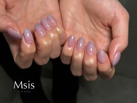 ラメグラデーション