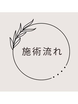 【施術の流れ】