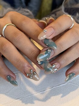 アトリエヨル(atelier yol)/リボンネイル