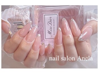 アネラ(Anela)/長さ出し＋ガラスフレンチ