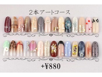 フィリーバイルルズ 神戸三宮店(Firii by Lulus)/2本アートコース