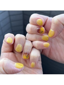 大学芋ネイル♪