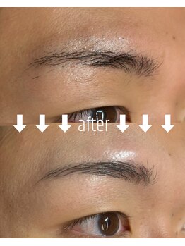 Reika|メンズ眉×HBL/メンズ【毛流れ整え+Wax】