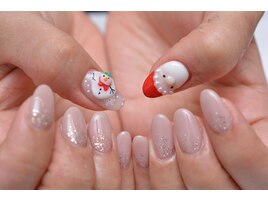 立体クリスマスネイル 9900円