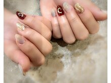 アイラッシュネイルサロン セシルビー(SECILB)/メタリックネイル　90分コース