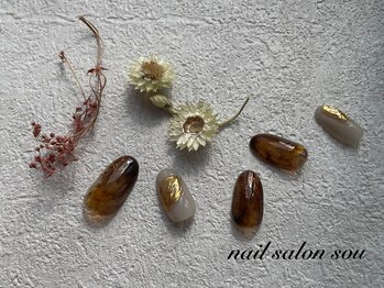 ソウ 西梅田店(Sou)/ニュアンスネイル