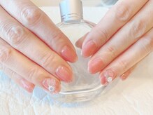 ブレスネイル(brace Nail)/キラキラリボンネイル