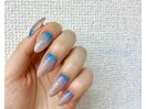 ラメ×クリアカラー