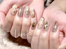 リンク(link)/綺麗めニュアンスアート