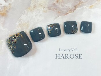 ラグジュアリーネイル ハローズ(HAROSE)/フットジェルマンスリーコース