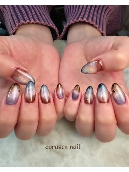 コラソンネイル(corazon nail)/HAND☆90分コース☆ニュアンス