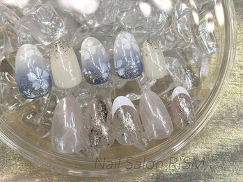 リズム(Nail salon Rism)/1月プレミアム定額【冬ネイル】