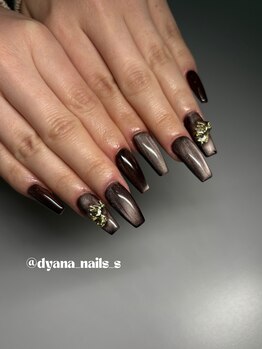 エクアネイルズ(Akuwa nails)/スカルプ◆マグネットワンカラー