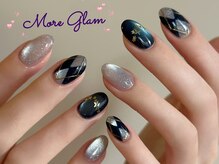 モアグラム 池袋東口店(More Glam)/チェックネイル