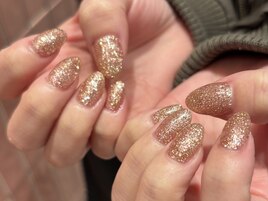 グリッターネイル