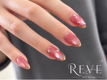 レーヴ(REVE)/マグネットミラーネイル